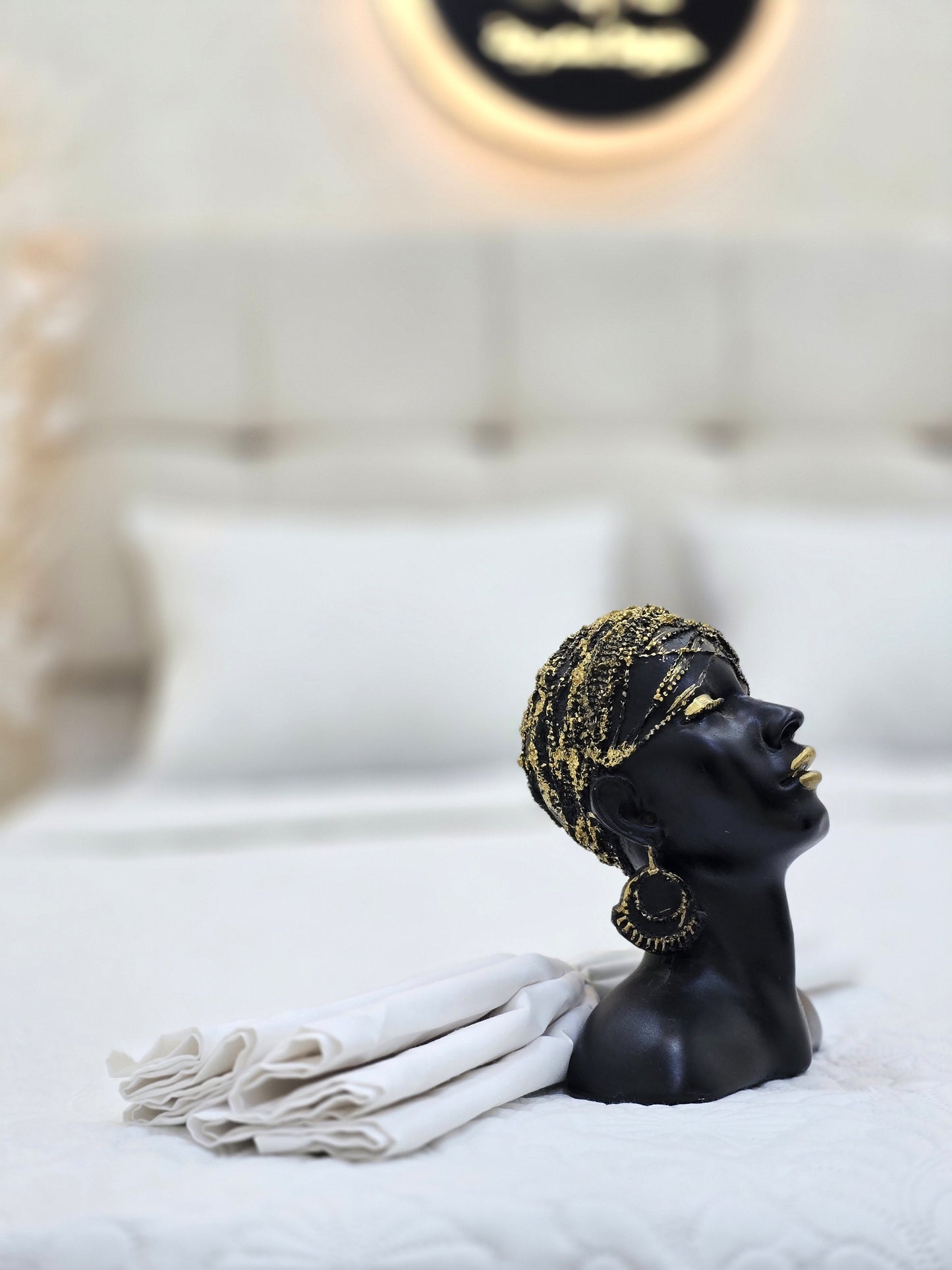 Laser-Cut Cotton Bed Cover – 5 Piece Set