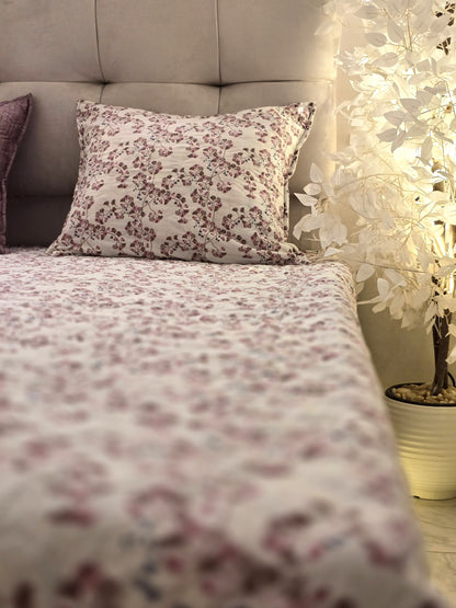 Egyptian Cotton Quilted Bed Cover Set – 3 Pieces