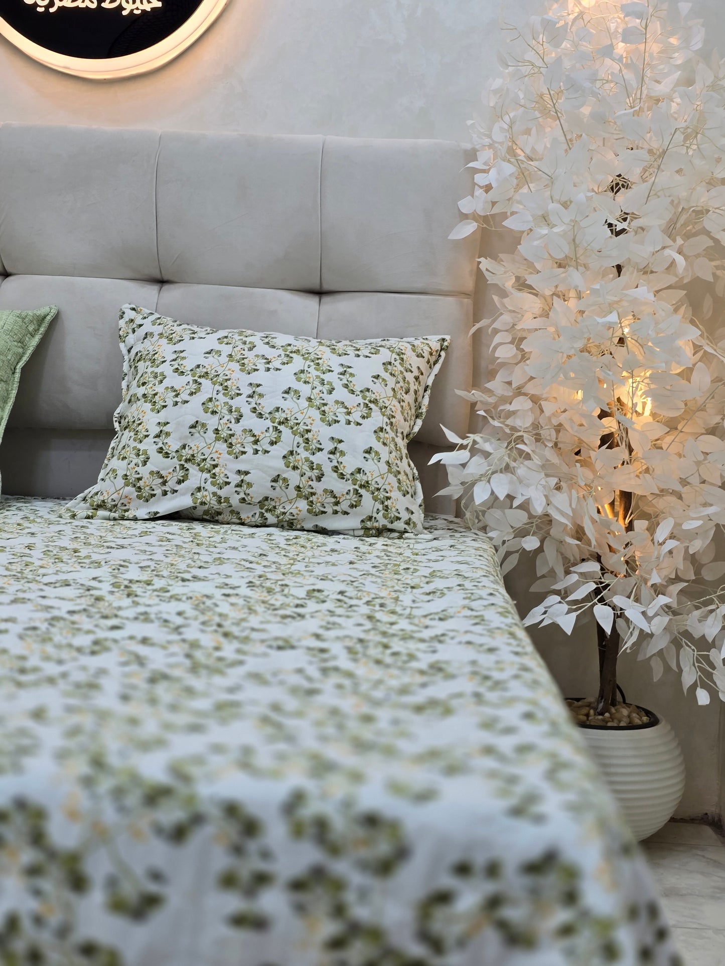 Egyptian Cotton Quilted Bed Cover Set – 3 Pieces