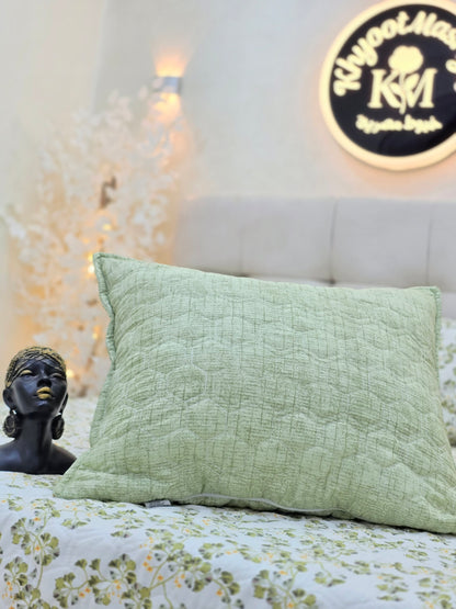 Egyptian Cotton Quilted Bed Cover Set – 3 Pieces