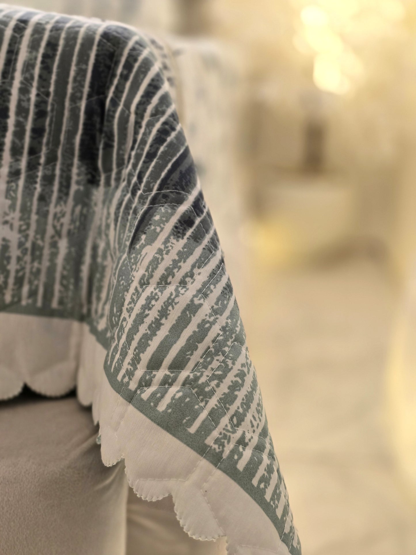 Egyptian Cotton Quilted Bed Cover Set – 3 Pieces