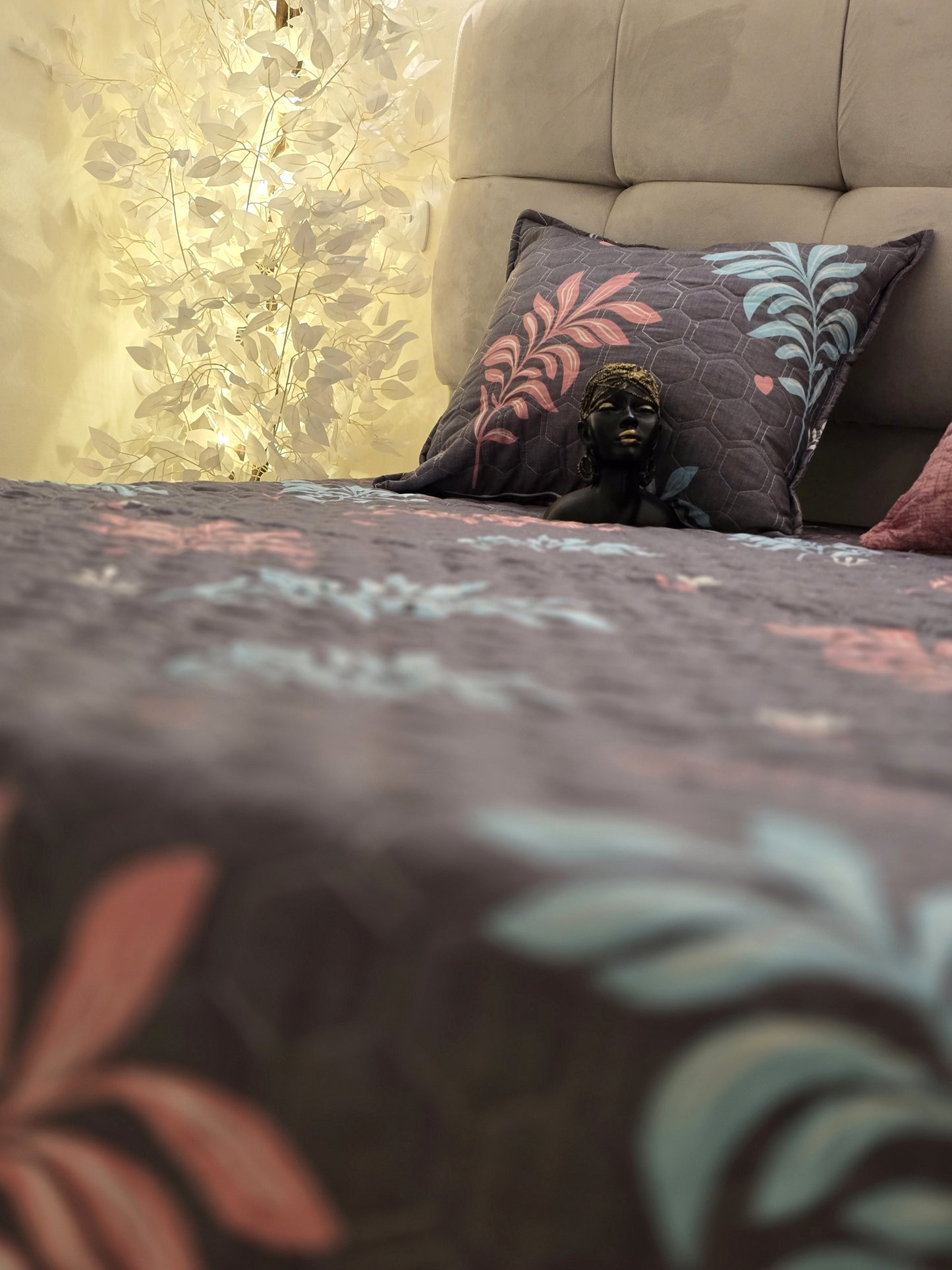 Egyptian Cotton Quilted Bed Cover Set – 3 Pieces