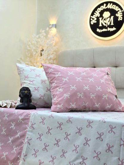 Two-Tone Bed Set – 4 Pieces