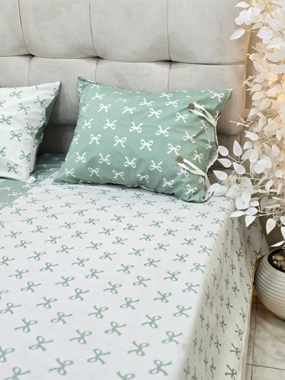 Two-Tone Bed Set – 4 Pieces