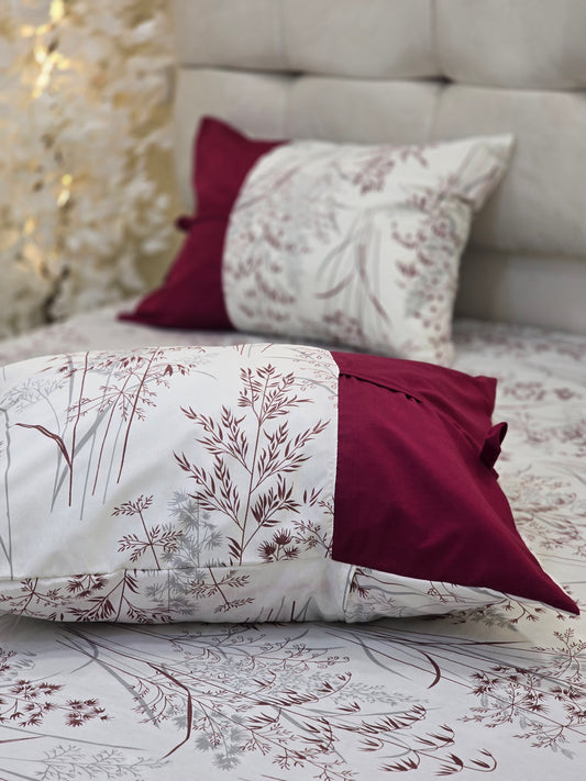 Bow Accent Elastic Bed Set – Premium Egyptian Cotton