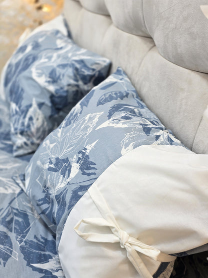 Bow Accent Elastic Bed Set – Premium Egyptian Cotton