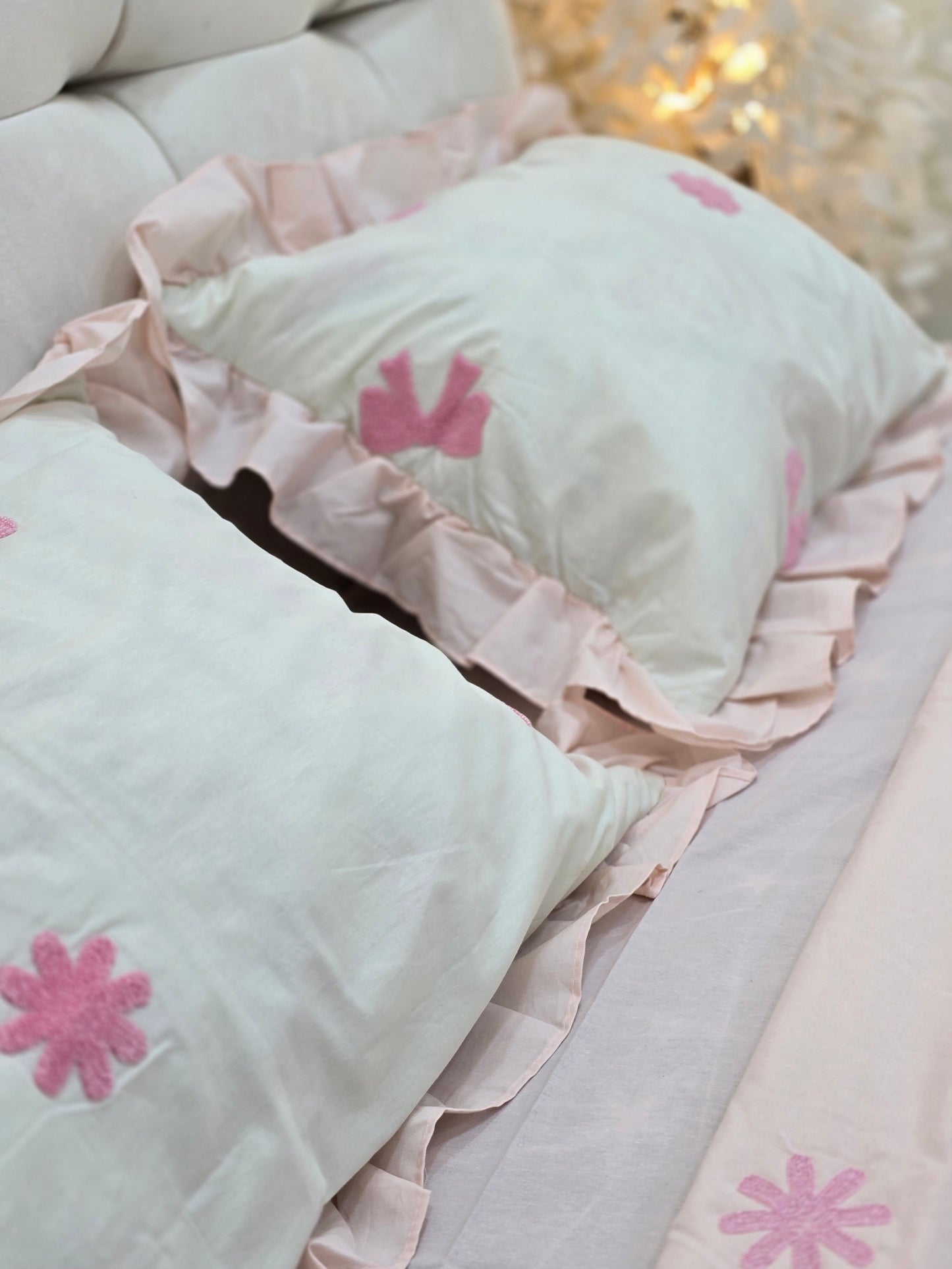 Embroidered Corniche Comforter Set – Premium Egyptian Cotton (5 pcs )