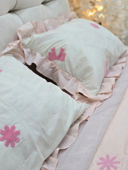 Embroidered Corniche Comforter Set – Premium Egyptian Cotton (5 pcs )