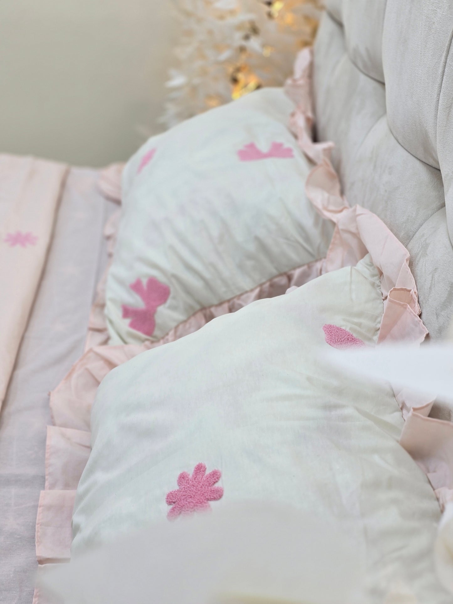 Embroidered Corniche Comforter Set – Premium Egyptian Cotton (5 pcs )