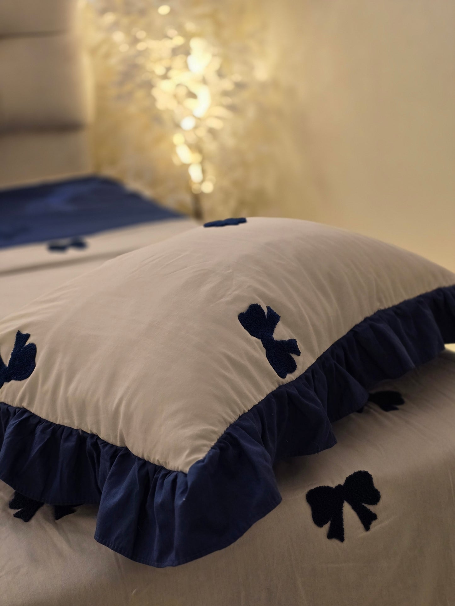 Embroidered Corniche Comforter Set – Premium Egyptian Cotton (5 pcs )