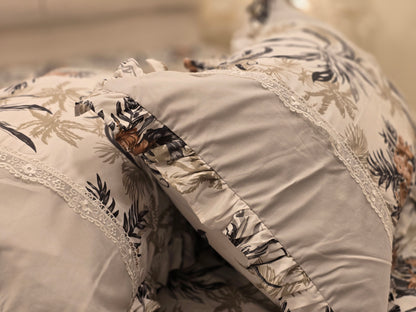 Corniche & Guipure Bed Set – 4 Pieces